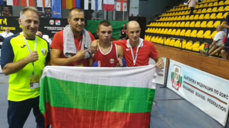 Ясен Радев е единият от двамата ни европейски шампиони