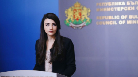 Lena Borislávova, jefa de gabinete del primer ministro de Bulgaria