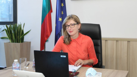 Foreign Minister Ekaterina Zaharieva