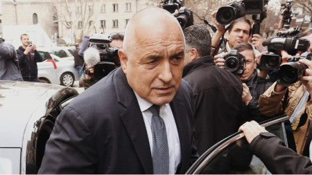 GERB leader Boyko Borissov appeared for questioning at the Sofia City Prosecutor's Office.