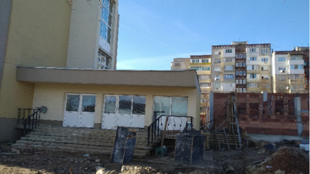 Строителни дейности в основно училище „Проф. Димитър Димов“
