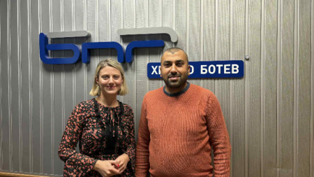 Юлия Владимирова с Огнян Исаев 