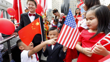 Честване на китайския национален празник в Ню Йорк през 2019 г. 