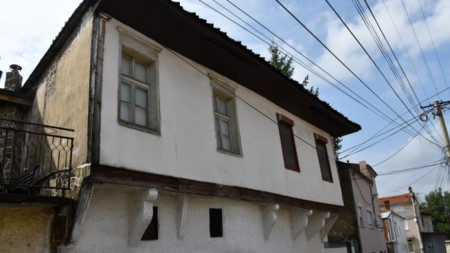 The house in Prilep that once belonged to Dimitar Talev