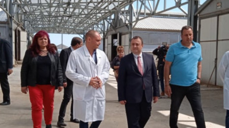 Земеделският министър Иван Иванов на посещение в Съединение