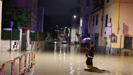 Бурята Киърън причини щети и взе жертви в Италия, Франция и Великобритания