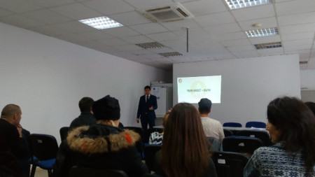 Обучението в рамките на кампанията „Пътят на предприемача“, с която екипът на „Консендо България“ гостува във Видин
