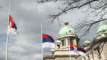 18 март 2025г. е Ден на траур в Сърбия в знак на съпричастност с трагедията в Кочани, Северна Македония. Сръбският национален флаг е спуснат наполовина по фасадите на официалните институции в Белград.