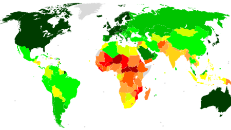 Индексът на човешкото развитие  през 2018