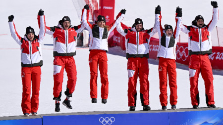 Австрия спечели за първи път олимпийската титла в смесената отборна