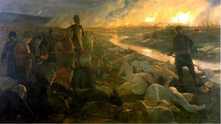 „Покољ у Батаку”, сликар Антони Пиотровски
