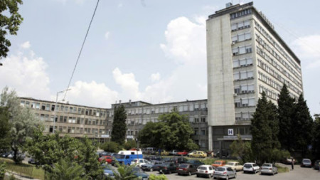 The hospital in Burgas