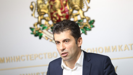 Caretaker Economy Minister Kiril Petkov