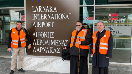 Кипърската православна църква изпрати специална хуманитарна мисия на границите на