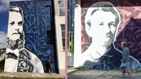 Константин Иречек и Йосиф Шнитер на фасади в София и Пловдив, автор е Томаш Стари