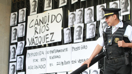 Най-много са извършените убийства на журналисти в Мексико.
