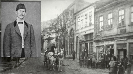 Калчо Пасков и главната улица на Лясковец в първите десетилетия на XX в.
