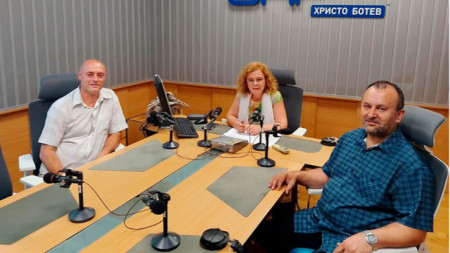 Пастор Рангел Кълвачев, Ана-Мария Кръстева и д-р Ахмед Лютов,