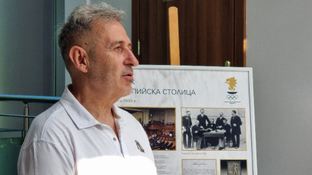 Белчо Горанов открива изложбата.