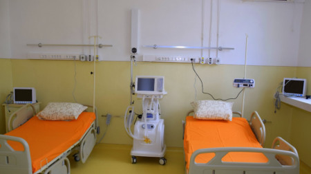 Новото Ковид отделение в болницата в Асеновград