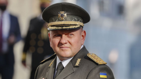 Ген. Валерий Залужни - 
командващ украинските въоръжени сили