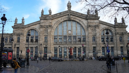 Gare du Nord в Париж, архив.