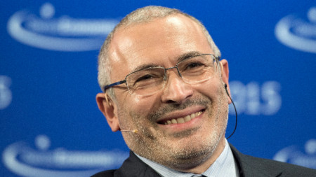 Бившият собственик на руската петролна компания ЮКОС Михаил Ходорковски. 