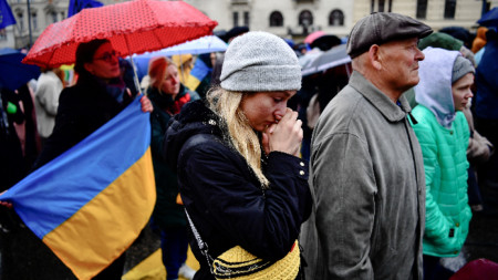 Шествие на украинските майки се проведе в Будапеща в памет