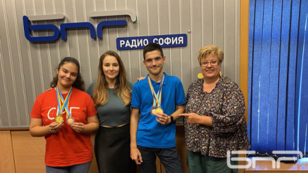 Лориан Янкова, Даяна Давидова, Даниел Караманов и Катя Василева
