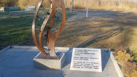 Паметникът на брега на Охридското езеро бе възстановен напълно тази сутрин, предаде БГНЕС. 28 ноември 2020 г.