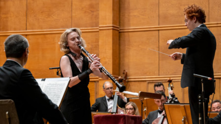 Сабине Майер и Николо Форон със Софийската филхармония