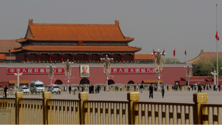Площад „Тянанмън“ в Пекин, Китай