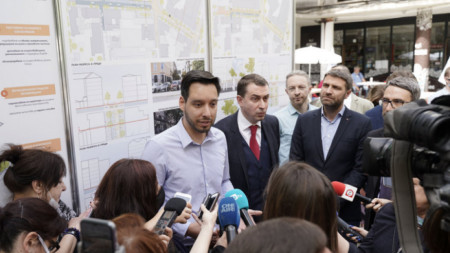 Представянето на ул. „Съборна“ като пешеходна зона стана на 15 май 2020 г.
