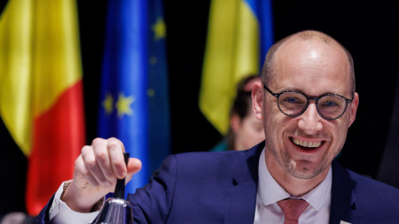 Белгийският министър на финансите Винсент ван Петегем