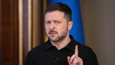 Президентът на Украйна Володимир Зеленски.