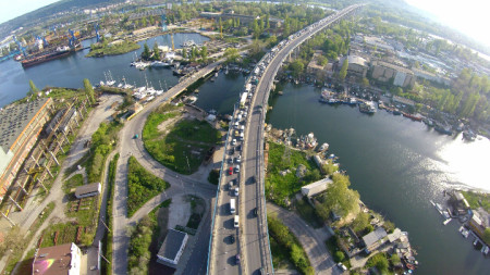 Няма протест на Аспарухов мост показа проверка на Радио Варна