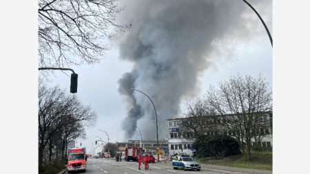Пожарът в Ротенбургсорт, Хамбург, 9 април 2023 г.