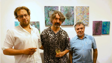 Никола Цветанов, Борис Чеширков и Велин Манов (от ляво надясно)
