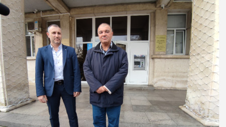 Окръжният прокурор на Варна Красимир Конов (вдясно) и директорът на ОД на МВР -Варна Красен Торимацов.