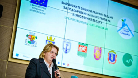 Зам.-кметът по екология на София Надежда Бобчева