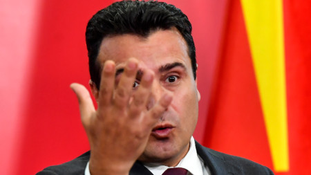 Премиерът на Северна Македония Зоран Заев 