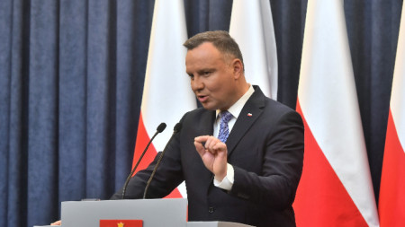 Президентът на Полша Анджей Дуда обяви проект на законови промени