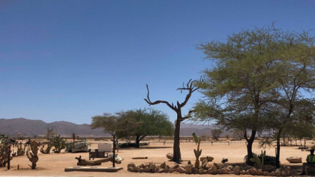 В Намибия пейзажите се сменят през 10 минути