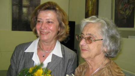 Мария Чакърова и майка й