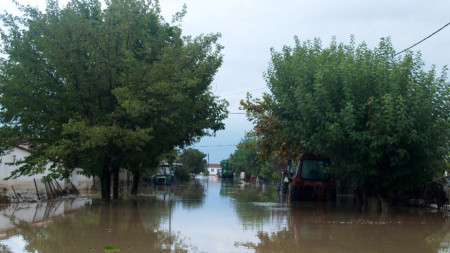 Наводнение в Гърция.