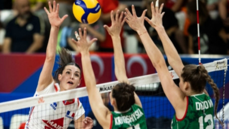 Волейболистките на България записаха четири поредни загуби в турнира Лига на нациите