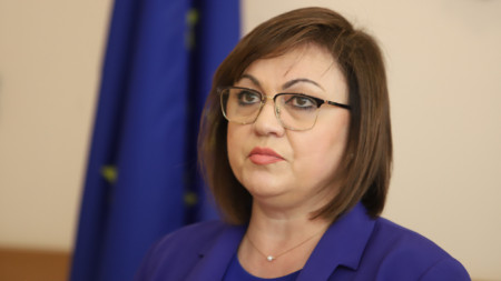 Bulgaeria's Minister of Economy Kornelia Ninova