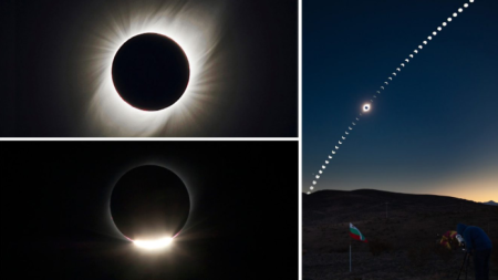 L'éclipse totale du Soleil le 2 juillet 2019 observée par les chercheurs de l'Institut d'Astronomie dans le désert d'Atacama. 