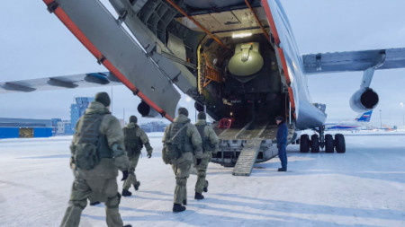 Руски бойци напът за Казахстан, 6 януари 2022 г.