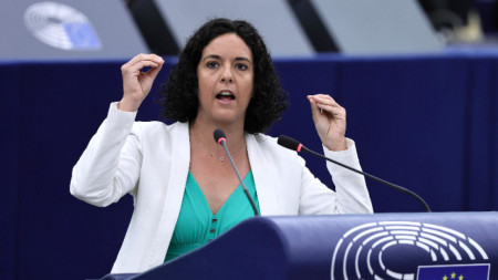 Лидерката на радикалната левица в Европарламента Манон Обри